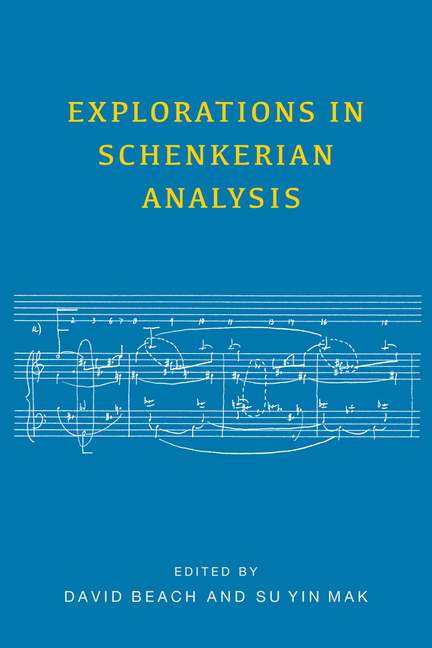 Explorations in Schenkerian Analysis