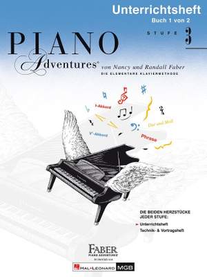 Piano Adventures: Unterrichtsheft Stufe 3