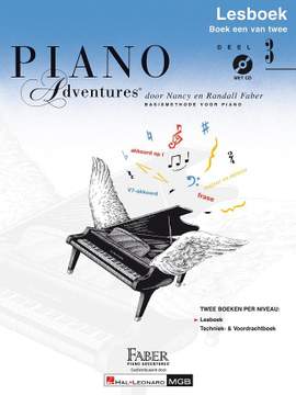 Piano Adventures: Lesboek Deel 3 +CD