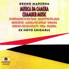 Bruno Maderna : Musica Da Camera