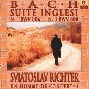 Bach: English Suites Nos. 1 and 3, BWV 806-808