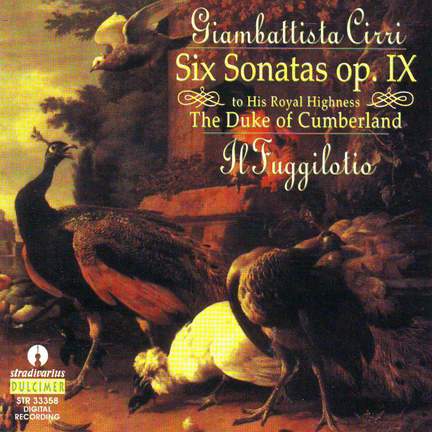 Cirri: Six Sonatas Op.9