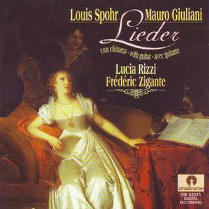 Louis Spohr, Mauro Giuliani: Lieder con chitarra Product Image