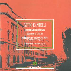 Brahms: Sinfonia No. 1, Op. 68 - Rapsodia per contralto, coro e orchestra - Op. 53 - Ouverture tragica, Op. 81