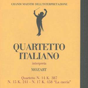 Grandi maestri dell'interpretazioni: Quartetto italiano interpreta Mozart