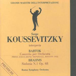 Grandi maestri dell'interpretazione: Koussevitzky interpreta Bartók & Brahms