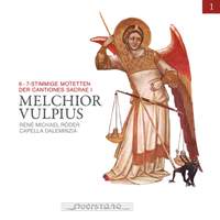 Vulpius: 6 - 7-stimmige Motetten der Cantiones Sacrae I