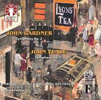 John Gardner: Symphony No. 2 & John Veale: Symphony No. 2