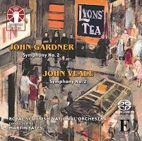 John Gardner: Symphony No. 2 & John Veale: Symphony No. 2