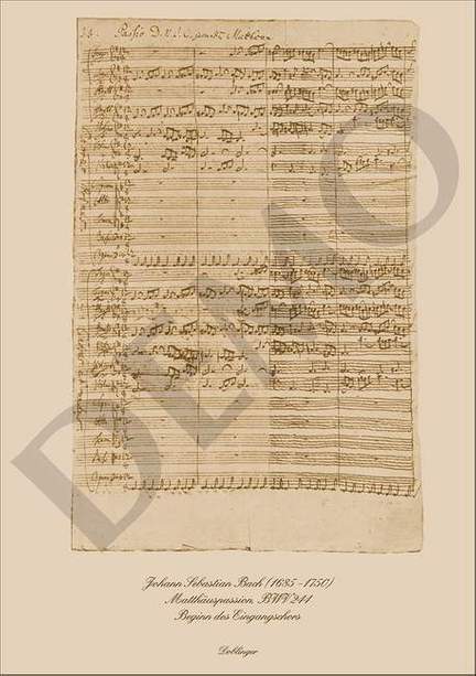 Bach, J S: Matthäuspassion