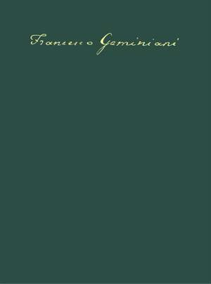 Geminiani, F: 12 Sonatas op.4 H.85-96 Volume 4A