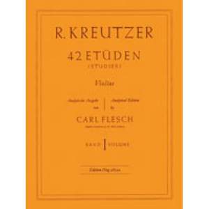 Rudolf Kreutzer: 42 Etüden Band 1