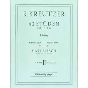 Rudolf Kreutzer: 42 Etüden Band 2