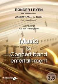 Sverre Bergh: Bønder i Byen (Fra Småbyskisser)