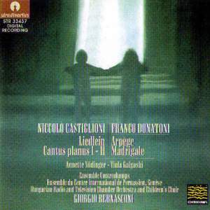 Liedlein, Cantus planus, Arpège, Madrigale
