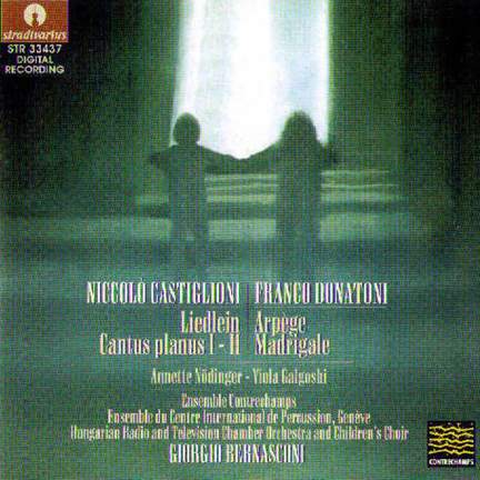 Liedlein, Cantus planus, Arpège, Madrigale