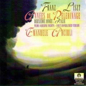 Franz Liszt : Années De Pelerinage