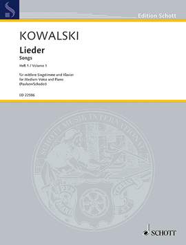 Kowalski, M: Songs Vol. 1