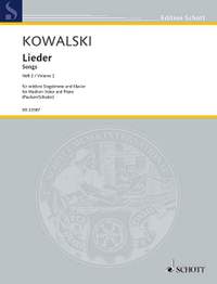 Kowalski, M: Lieder Vol. 2