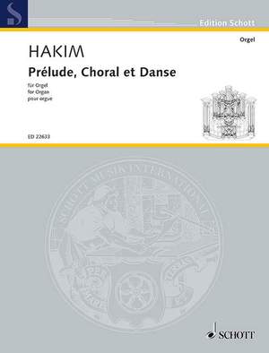 Hakim, N: Prélude, Choral et Danse