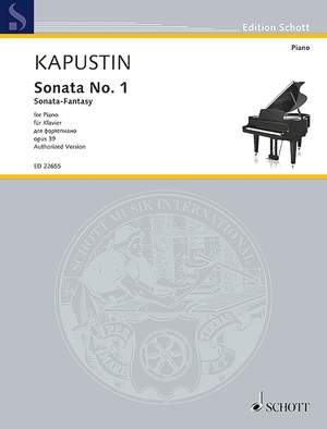 Kapustin, N: Sonata No. 1 op. 39