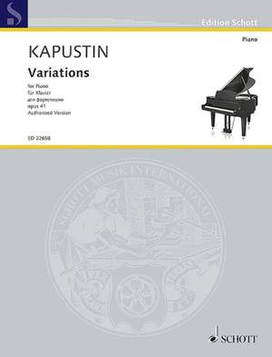 Kapustin, N: Variations op. 41