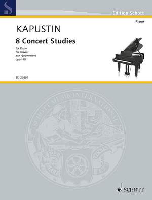 Kapustin, N: 8 Concert Etudes op. 40