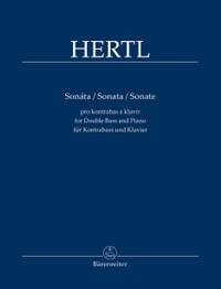 Hertl, František: Sonata for Double Bass and Piano