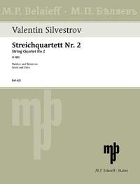 Silvestrov, V: Streichquartett Nr. 2