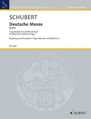 Schubert: German Mass D 872