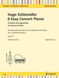 Schlemueller, H: 6 Easy Concert Pieces op. 12