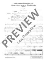Schlemueller, H: 6 Easy Concert Pieces op. 12 Product Image
