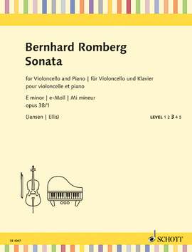 Romberg, B: Sonata e-Moll E minor op. 38/1