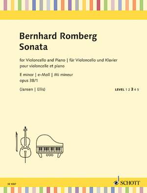 Romberg, B: Sonata E minor op. 38/1