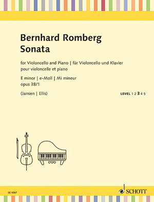 Romberg, B: Sonata e-Moll E minor op. 38/1
