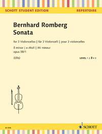 Romberg, B: Sonata E minor op. 38/1