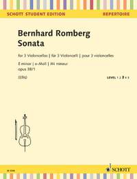 Romberg, B: Sonata e-Moll E minor op. 38/1