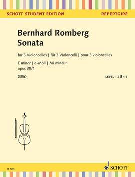 Romberg, B: Sonata e-Moll E minor op. 38/1