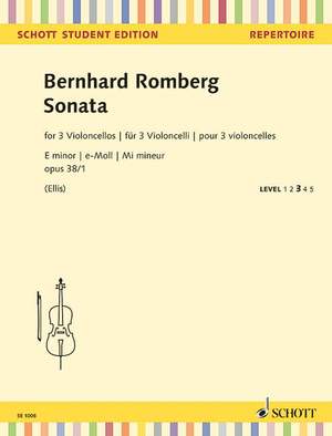 Romberg, B: Sonata e-Moll E minor op. 38/1