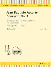 Accolay, J B: Concerto No. 1