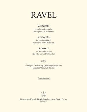 Ravel, Maurice: Concerto for the Left Hand for Piano and Orchestra
