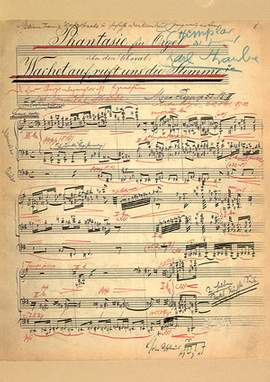 Reger, Max / Nicolai, Philipp: Wake, o wake and hear the voices