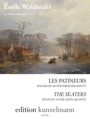 Waldteufel, Emile: Les Patineurs - für Streichquartett A-dur op. 183
