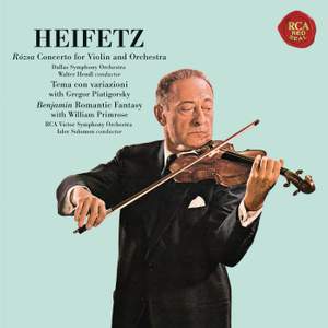 Rózsa: Violin Concerto & Benjamin: Romantic Fantasy