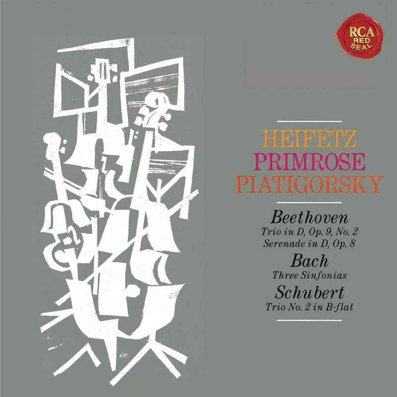 Heifetz Primrose Piatigorsky レコード　LP Heifetz Primrose Piatigorsky RCA Stereo Japanese Pressing SHP 2137