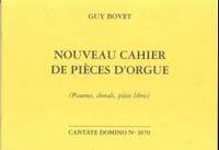 Guy Bovet: Nouveau cahier de pièces d'orgue