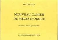 Guy Bovet: Nouveau cahier de pièces d'orgue