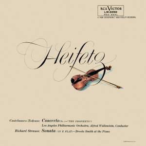 Tedesco: Violin Concerto No. 2, Op. 66 'I profeti', Strauss: Sonata, Op. 18, in E-Flat