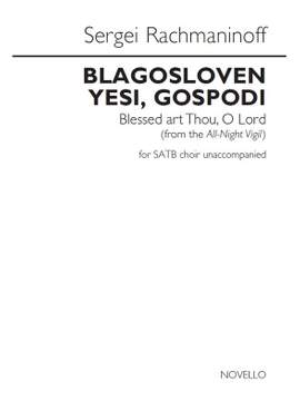 Sergei Rachmaninov: Blagosloven yesi, Gospodi