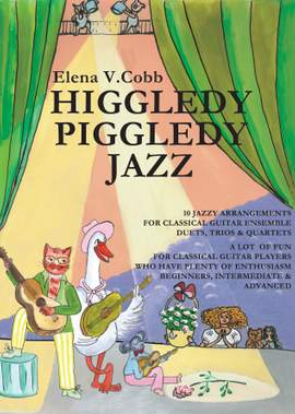 Cobb, Elena: HP Jazz for Classical Guitar Ensemble